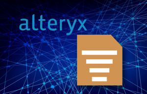 【Alteryxアイコン200連発】レポートテキストツール（Report Text Tool）