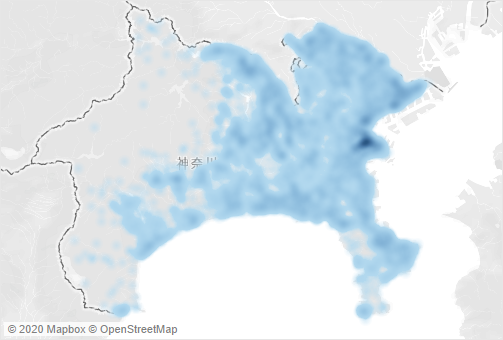 HeatMap（Tableau版）